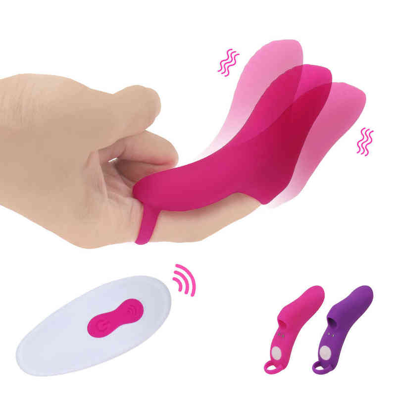 

NXY Vibrators Vibrador De Dedo Para Mujer Estimulador Del Punto G Masaje Cltoris Masturbadores Juguetes Erticos Producto Adulto Vibradores 220110