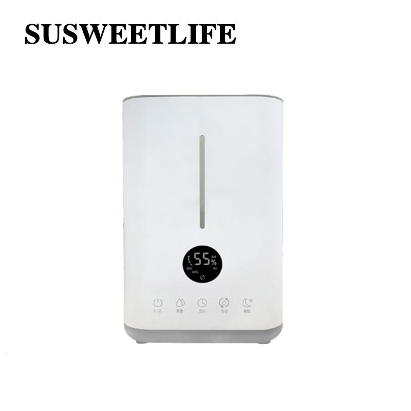 

SUSWEETLIFE Household bedroom air humidifier family pregnancy baby old mute spray timing regulation function 220V