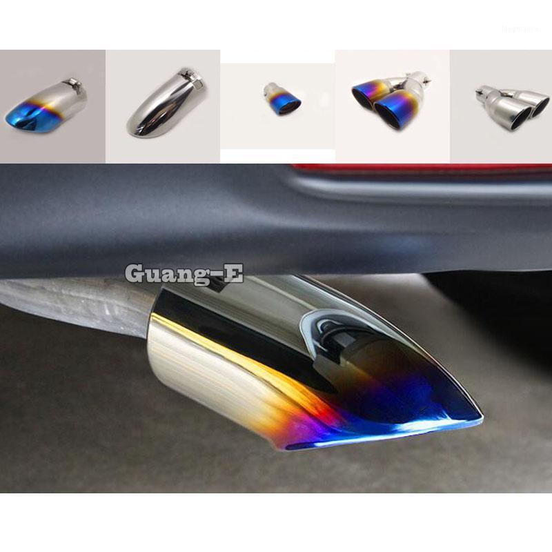 

For Kicks 2020 2020 Car Body Protect Cover Stainless Steel Muffler Pipe Outlet Dedicate Exhaust Tip Tail 1pcs1