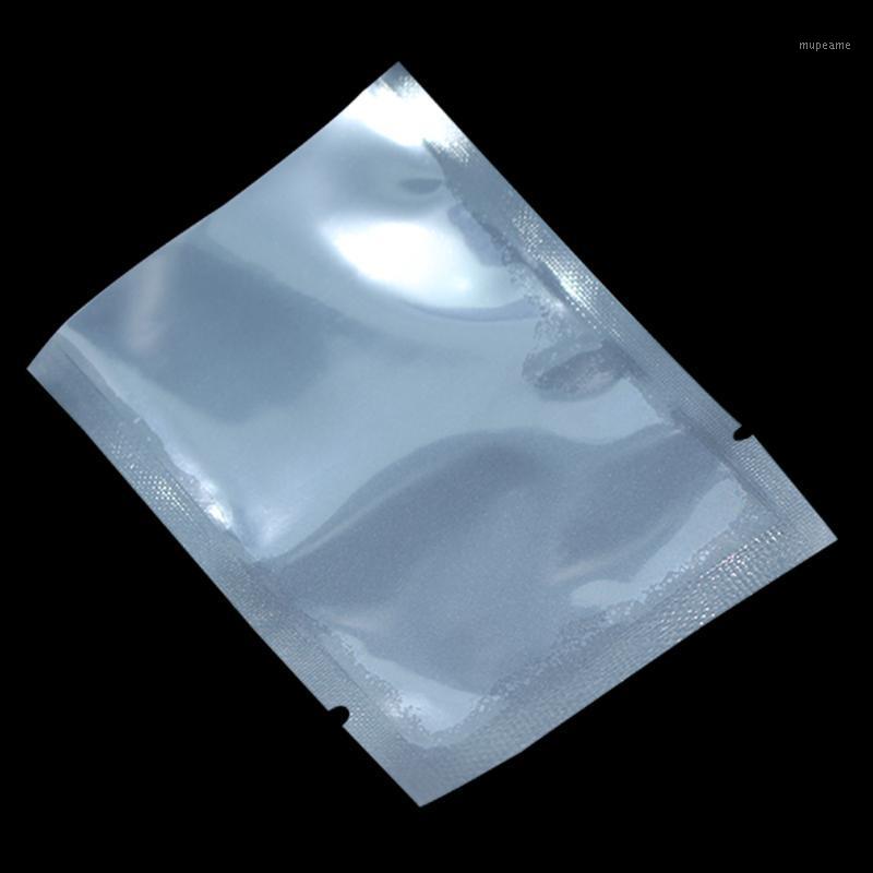 

50Pcs/lot 6 Sizes Transparent Nylon Flat Top Vacuum Seal Storage Package Bag Heat Seal Packing Pouch for Fruit Grain Pack1
