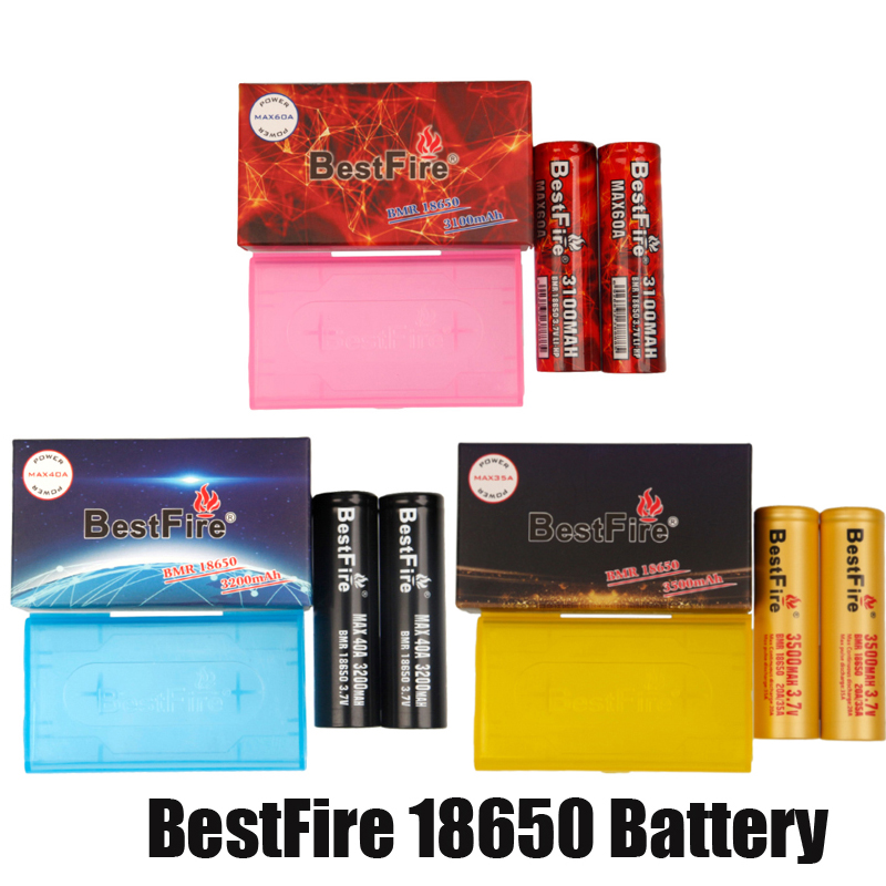 

100% Original Bestfire BMR IMR 18650 Battery 3100mAh 3200mAh 3500mAh Rechargeable Lithium Vape Box Mod Battery Genuine With Packaging