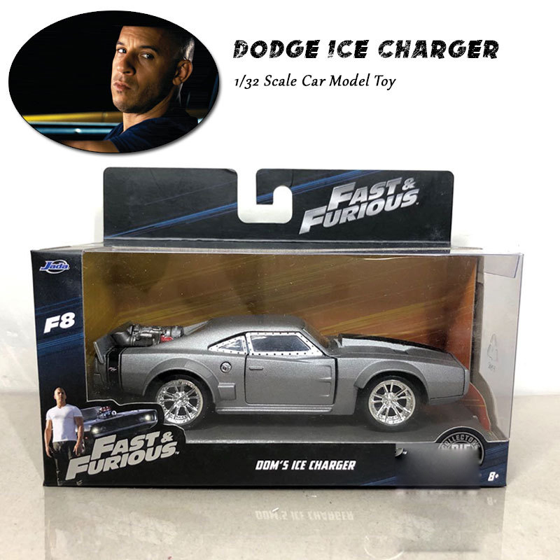 

Charger 1:32 Fast and Furious Dom's Dodge Ice Collector Edition Simulation Metal Diecast Model Cars Kids Toys Gifts