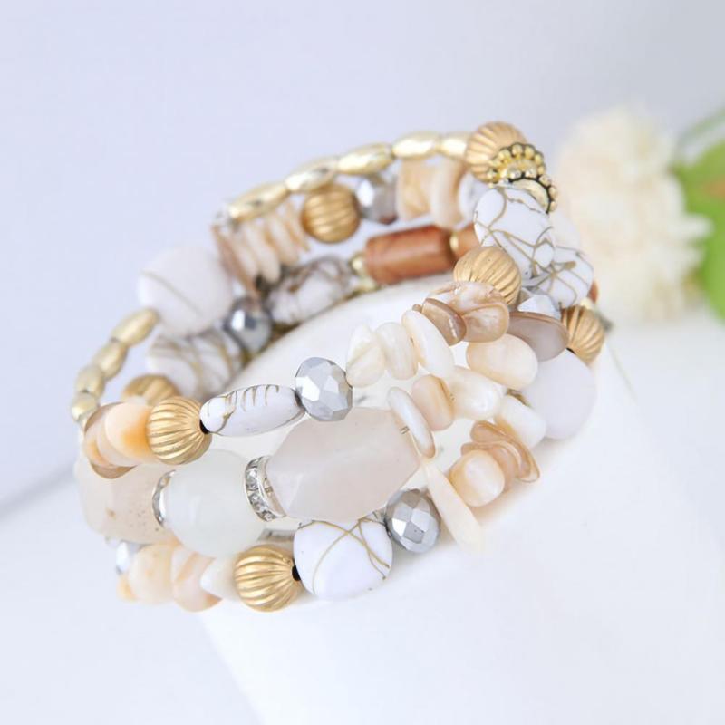 

Bangle Jewelry Trendy Multi-shape Women Bracelet Turquoise Agate For Gift