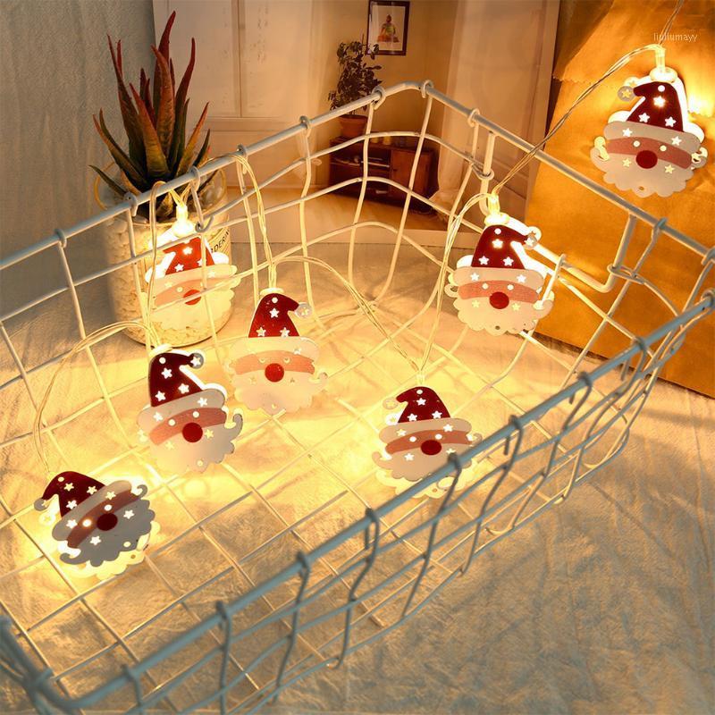 

Metal Santa Claus String Lights LED Fairy Decorative Lamp Christmas Decor1
