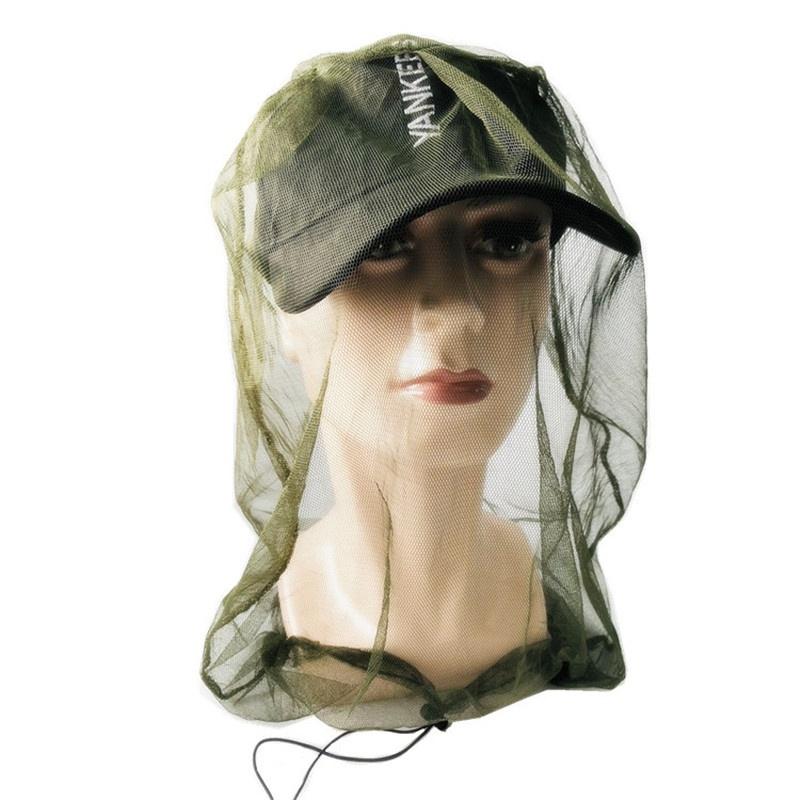 

Fishing Hat Bee keeping Insects Mosquito Net Prevention Cap Lone Neck Head Cover Mesh Fishing Cap Outdoor Sunshade Camouflage, Black