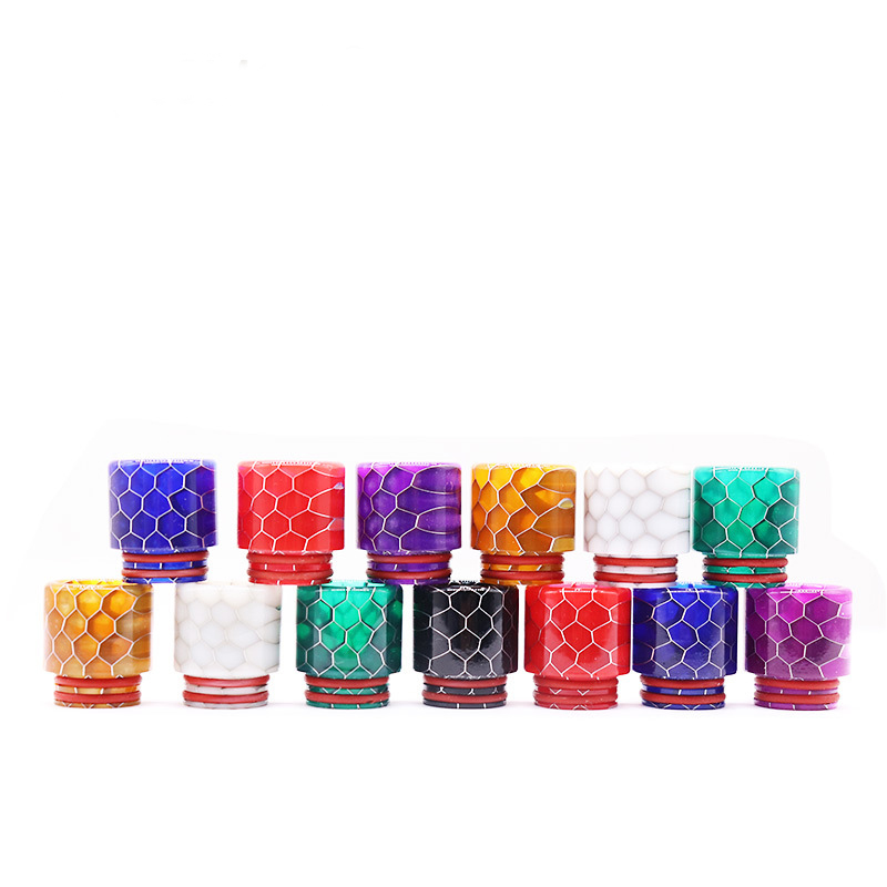 

810 Resin Drip Tips Epoxy Mouthpeice Wire Bore Suck Tip for TFV12 Prince and TFV8 X Big Baby Crown Atomizer 127 N2