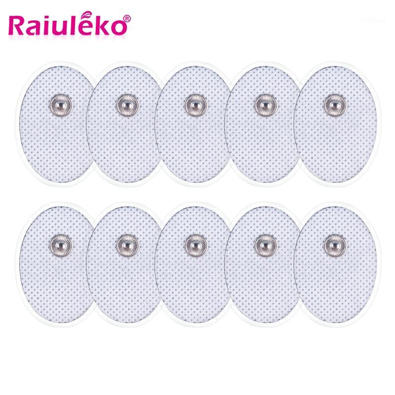 

20/10pcs 3*4.5CM Electrode Pads Self Adhesive Replacement Tens Physical Therapy Reusable TENS messager Unit Patches 3.5 mm Plug1