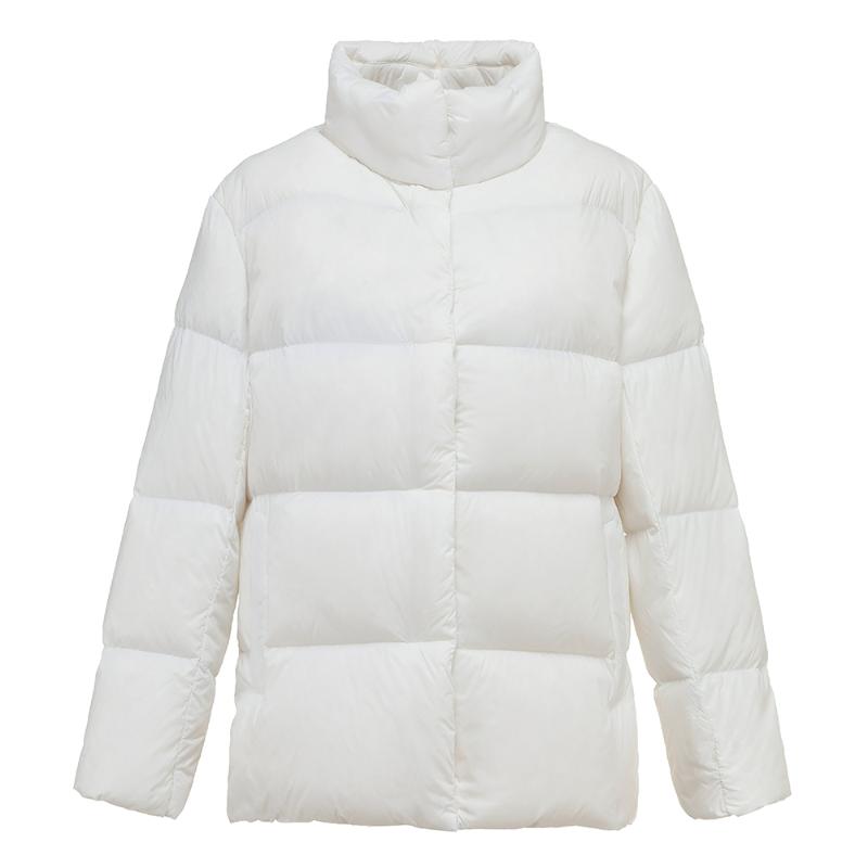 

Winter Coat Down Jacket Women Ultra-Light Parkas Baseball White Duck Down Women Outwear Short Warm Coats Female Plus Size Loose