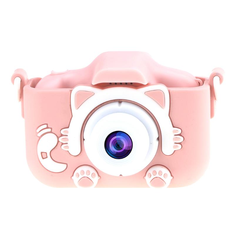 

Kid Mini Cartoon Camera 2 Inch Rechargeable Digital Child Camcorder for Outdoor#T2