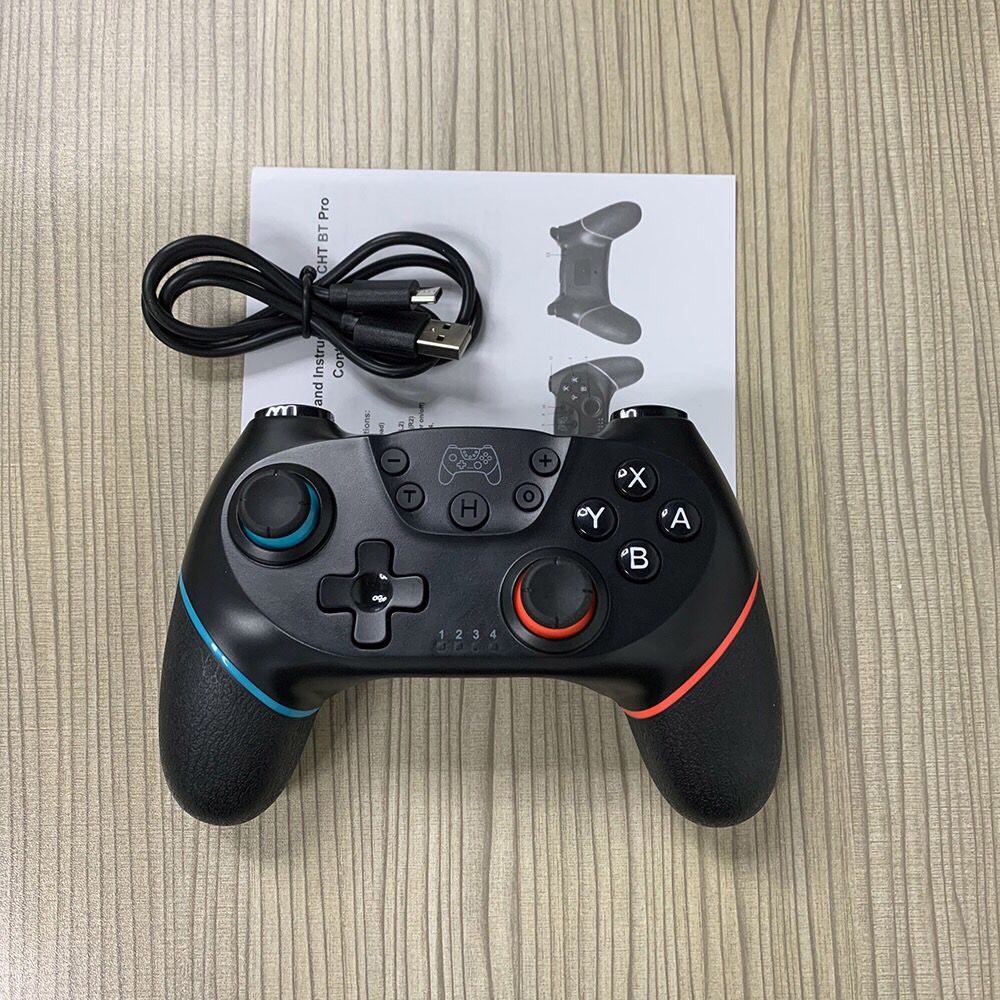 

Top Bluetooth remote wireless vibration 6 axis motion-sensing controller for the Gamepad handle joystick for Nintendo Switch Pro console
