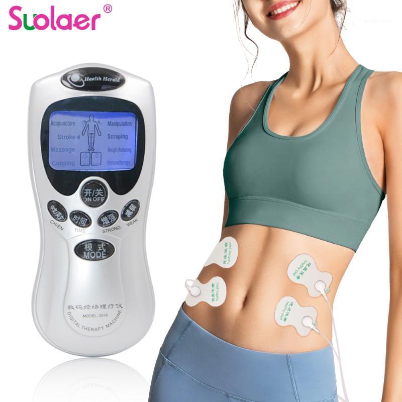 

8 Modes Electric Herald Tens Acupuncture Body Massage Digital Therapy Machine Back Neck Foot Healthy Care 8 Pads Dropshipping1