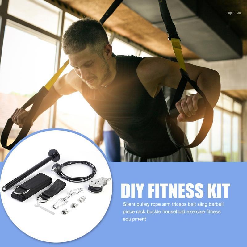 

Fitness Pulley Cable Machine Equipment Arm Triceps Gym Workout Strength Training for Effective Working-out Accessories1