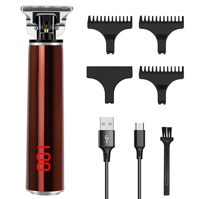 

Hair Clippers Hair Clippers T-Blade Cordless Trimmer for Men 2mm Baldheaded Waterproof Grooming Kit1