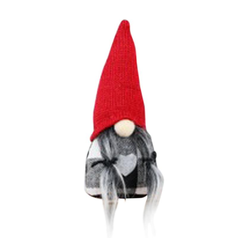 

Christmas Decoration Doll Santa Claus Faceless Doll Sitting Santa Claus Christmas Pendant Window Decoration