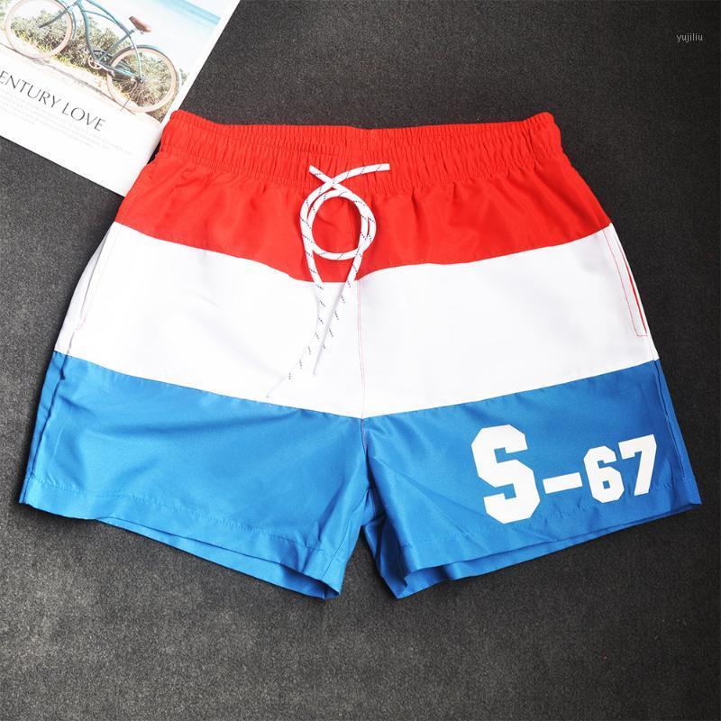 

2020 Mens patchwork Sweat pants Board Beach swim surf Shorts summer Male boxer Jogger Run Bottoms swimwear Lined Quick Drying1