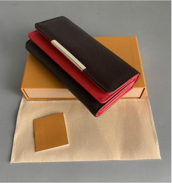 

2020 NEW Plaid Design Women's long old flower pattern wallet Card Bag Women Wallets Zipper Purse