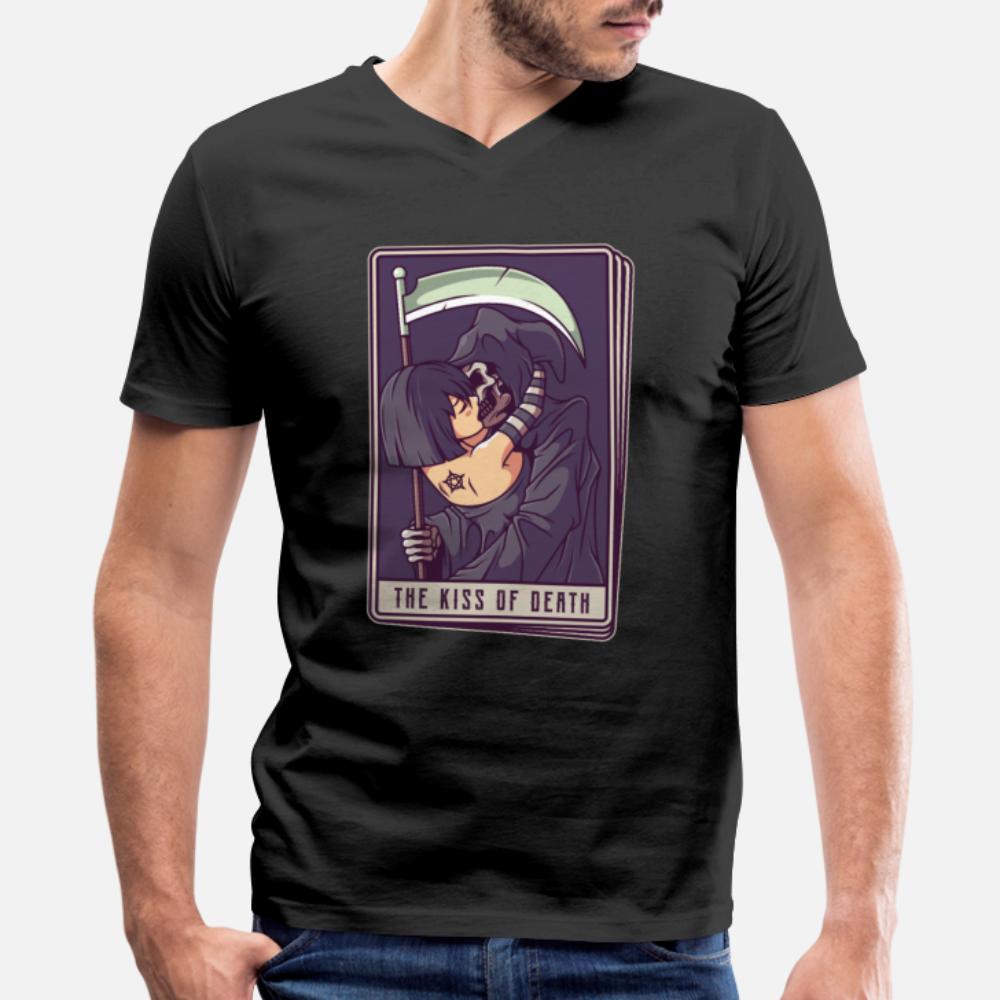 

Blackcraft Vintage Death the Grim Reaper Kiss Taro T Shirt Fun Unique Design Tracksuit Hoodie Sweatshirt, Hoodie black