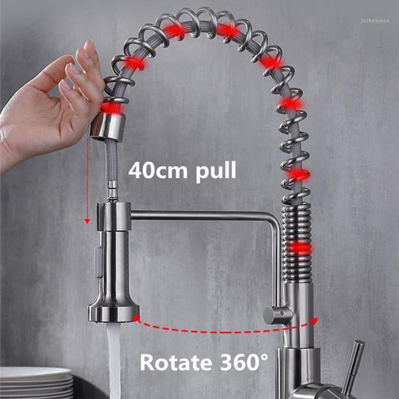

Sensor Kitchen Faucets Smart Touch Inductive Sensitive Faucets Mixer Water Tap Single Handle Pull Out Kitchen1