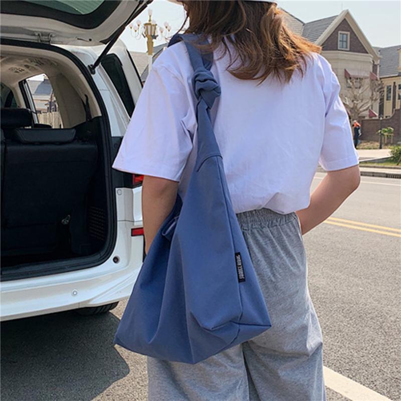 

Brand Designer Women's Tote Bags 2021 Autumn Winter New Lady Shoulder Bag High Quality Nylon Handbags Large Capacity Bag, Green