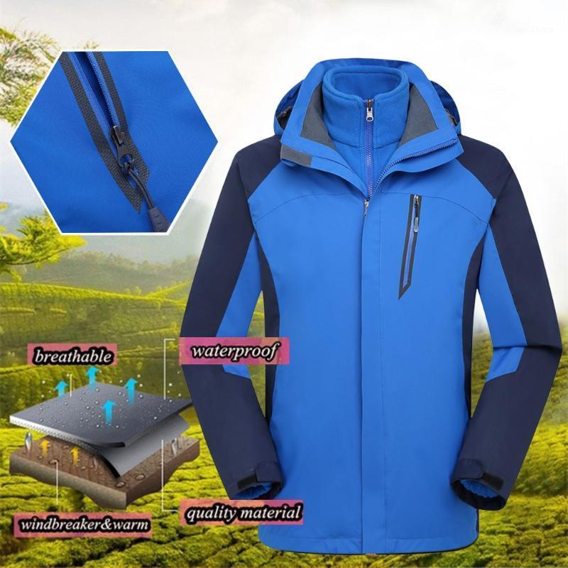 

Men outdoor Waterproof Soft Coat ski Jacket Quick Dry hiking rain camping fishing tactical Clothing1, Or