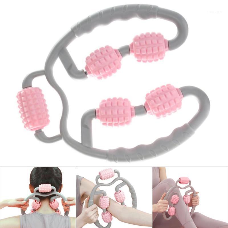 

Fitness leg trainer clamp massager exercise equipment Eliminate muscle relaxation wheel calf massage roller home gym1