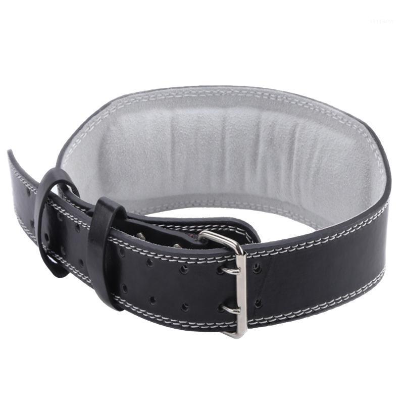 

1PC PU Weight Lifting Training Belt Back Support Gym Bodybuilding1, Black