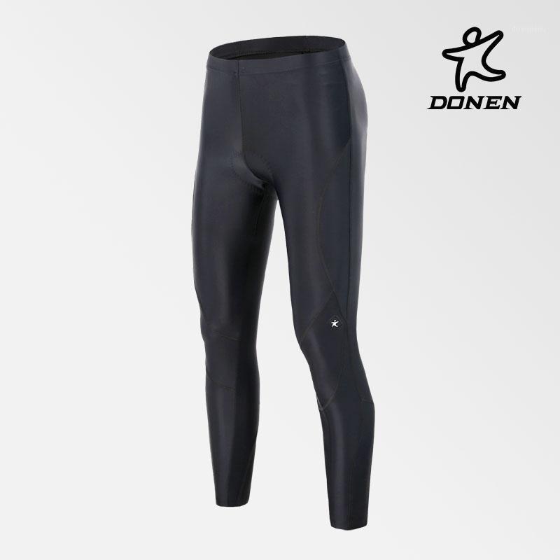 

DONEN Autumn warm Women Bike Cycling Riding Clothing Padded Cushion Tight Pants Trousers Bicycle Tights Long Pants Sportswear1, Black