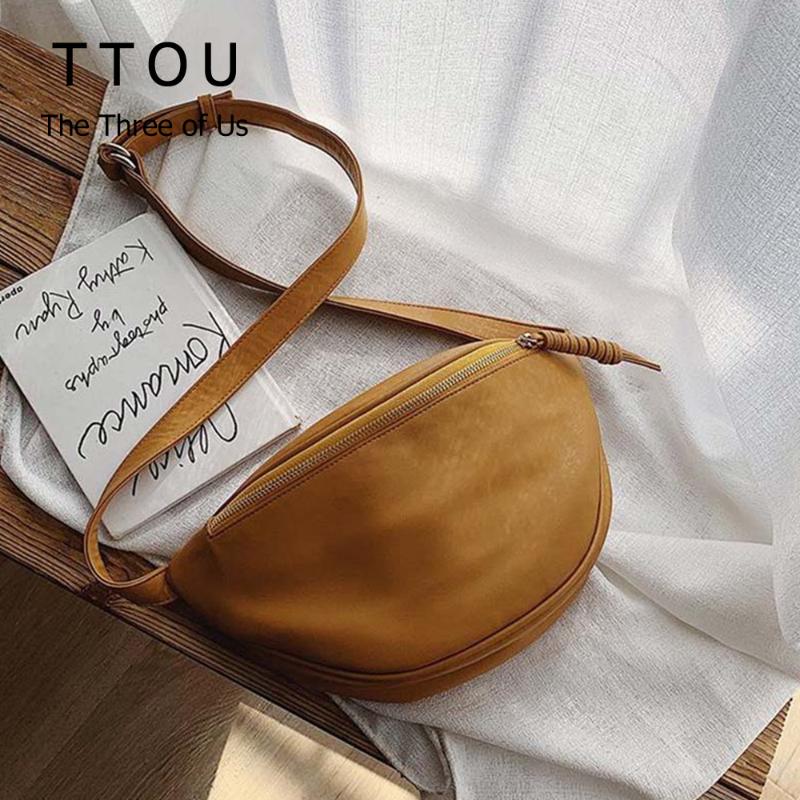 

Solid Color Woman Waist Bag Fanny Pack Pu Leather Lady Waist Pack Female Chest Bags Multifunction Mobile Coin Shoulder Bags, Black