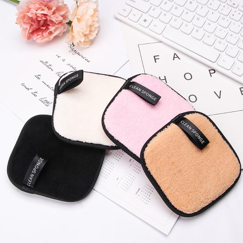 

1Pcs Microfiber Soft Cloth Pads Makeup Remover Puff Face Cleansing Towel Reusable Cleanser Washable Make Up Tools