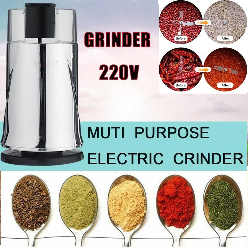 

200W Electric Coffee Grinder Kitchen Cereal Nuts Beans Spices Grains Grinding Machine Multifunctional Home Coffe Grinder Machine