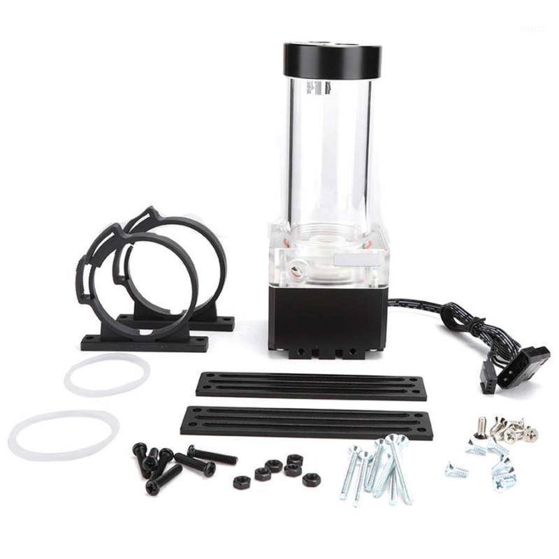 

PC Water Cooling Pump Computer Integrated Water Pump Tank 800L/H Flow Rate 4 Meters Lift for PC Cooling System1