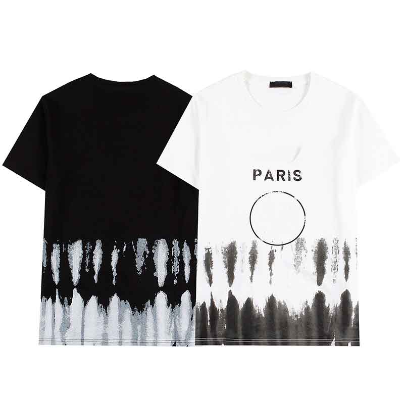 

New Stylist 21SS Mens T Shirt Fashion T-shirt Top Quality Women Fashion Printed Tee Casual Mens Breathable Crew Neck Shirt Size -2XL, White