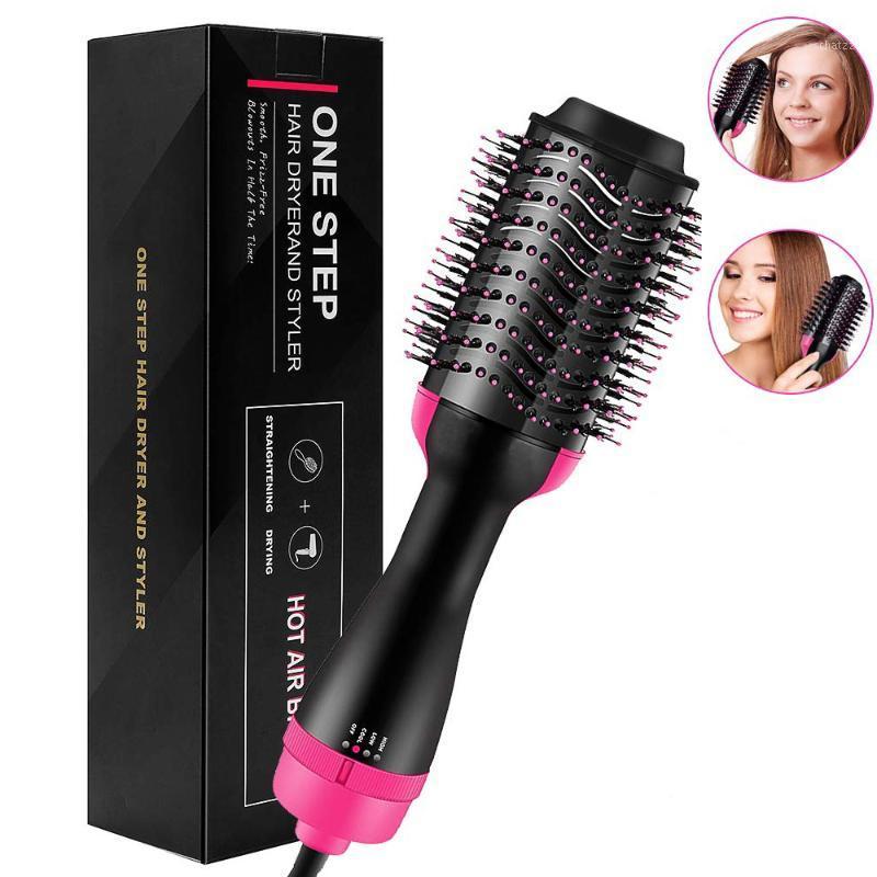 

One Step Hair Dryer and Volumizer 1000W Rotating Hot Air Brush Professional Blow Dryer Comb Brush Electric Ion Blow1