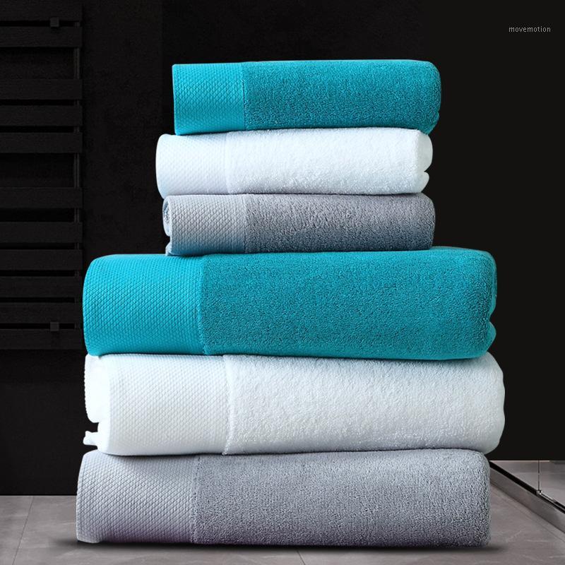 

Home Hotel Bathroom Adult Large Size Thicken Bath Towel Super Soft Water Absorption Quick-dry Beach Baths Towels1, Peacock blue 1pcs