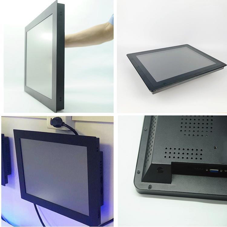 

1000nits brightness 10.1 15 15.6 17 19 21.5 inch IP65 waterproof industrial capacitive Resistive lcd touch screen panel monitor1