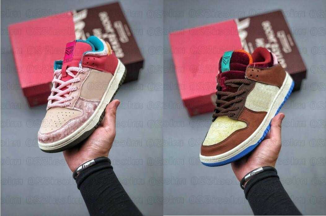 

Shoes SOCIAL STATUS X SB Low Hd Skateboard LIGHT SOFT PINK COCONUT MILK-PINK GLAZE Strawberry Chocolate Milk Designer Sneakers, Bubble wrap packaging