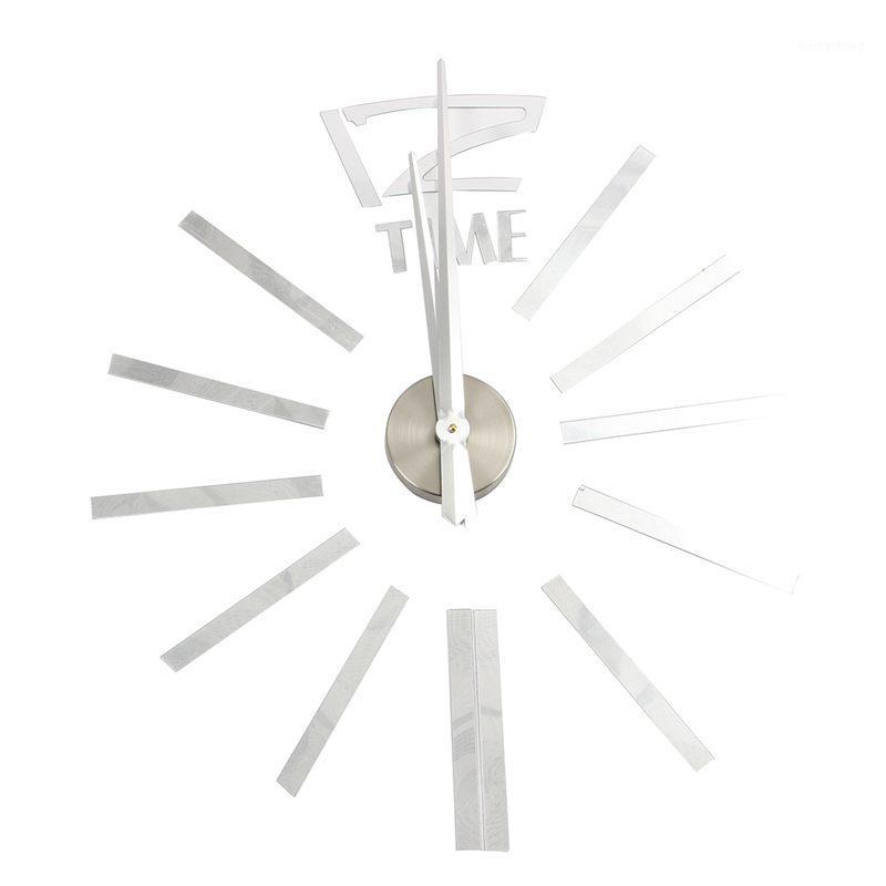 

New-3D DIY Wall Clock Modern Clock For Home Decoration Mirror Salon1