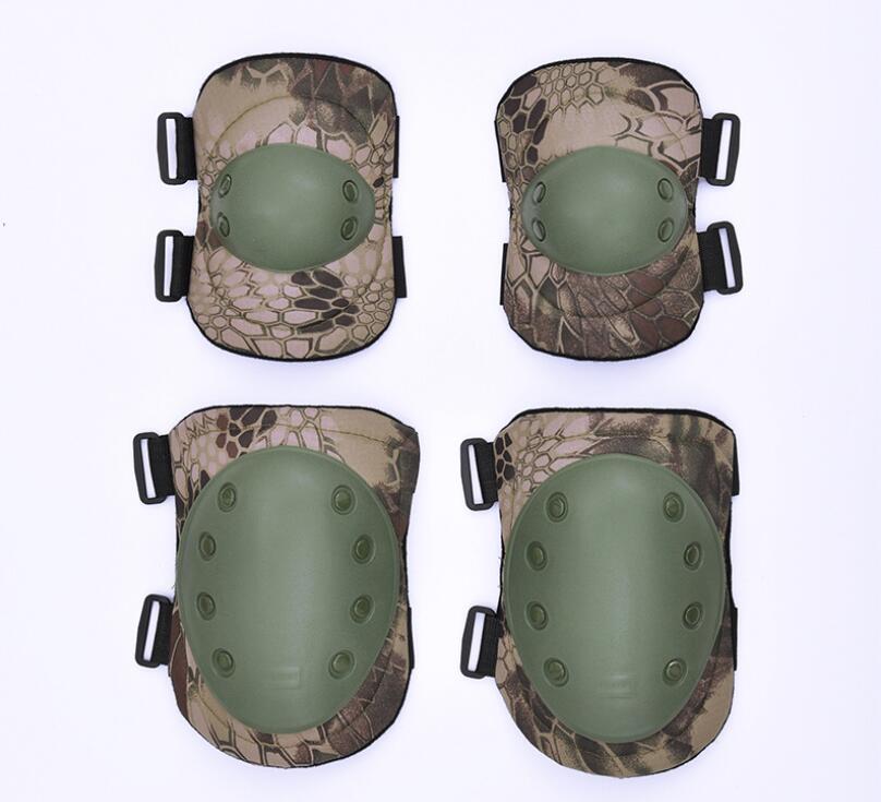 

Wholesale tactical knee pads mountaineering kneecap kneelet knee cap guard elbow guard, Yellow