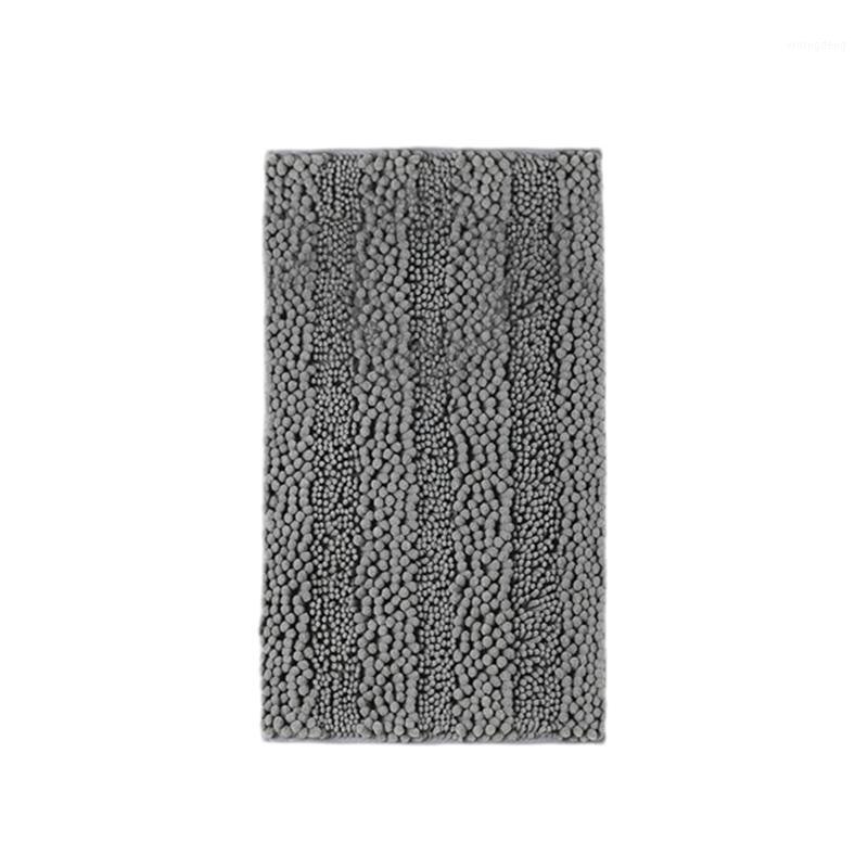 

New Home Bathroom Mat Super Absorbent Mat Non-Slip Door Bathtub Chenille Thick And Fine Hair Machine Washable Floor1