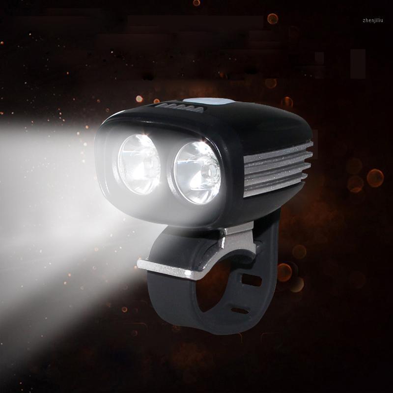 

Front Bike Headlight 2* XML U2 LED Bicycle Lamp USB/Thread Interface Cycling Light 5 Modes Energy Saving Torch No Battery1