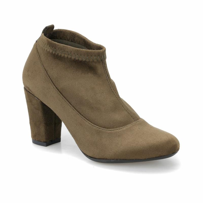 

FLO KRAFT56Z SUEDE Khaki Women 'S Socks Boat BUTIGO