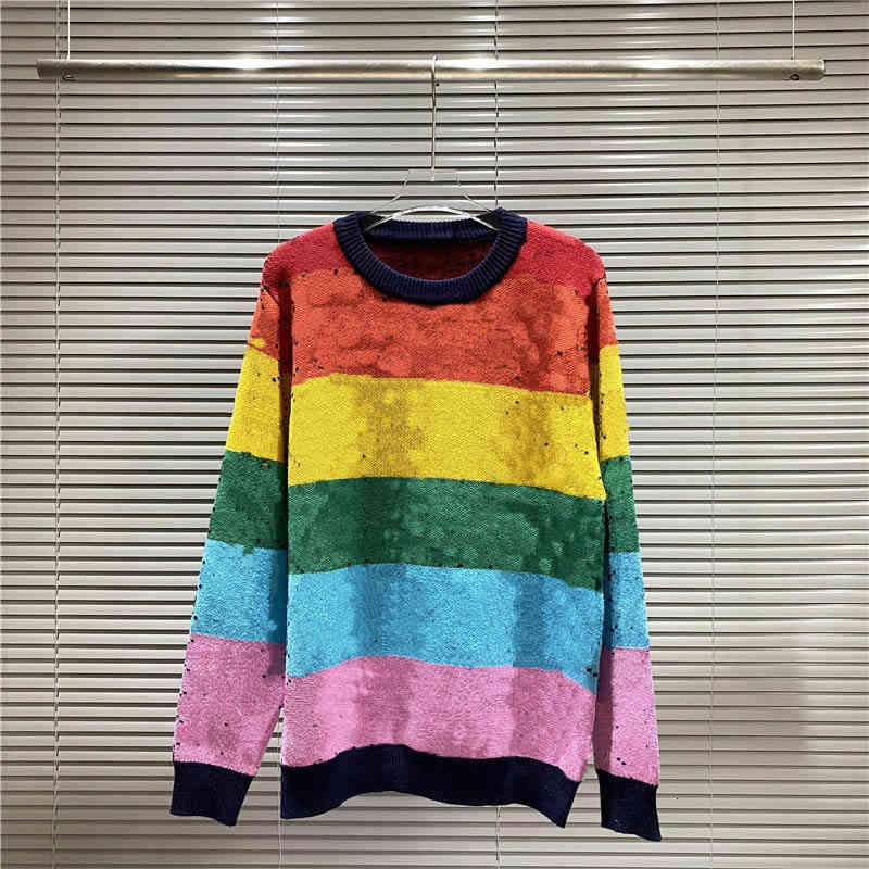 

Men' Sweaters Men Sweater 21ss Women Long Sleeve Printing Casual Crew Neck Knit Sweatshirt Spring Autumn High Quality Jumper Pullover ABC3
