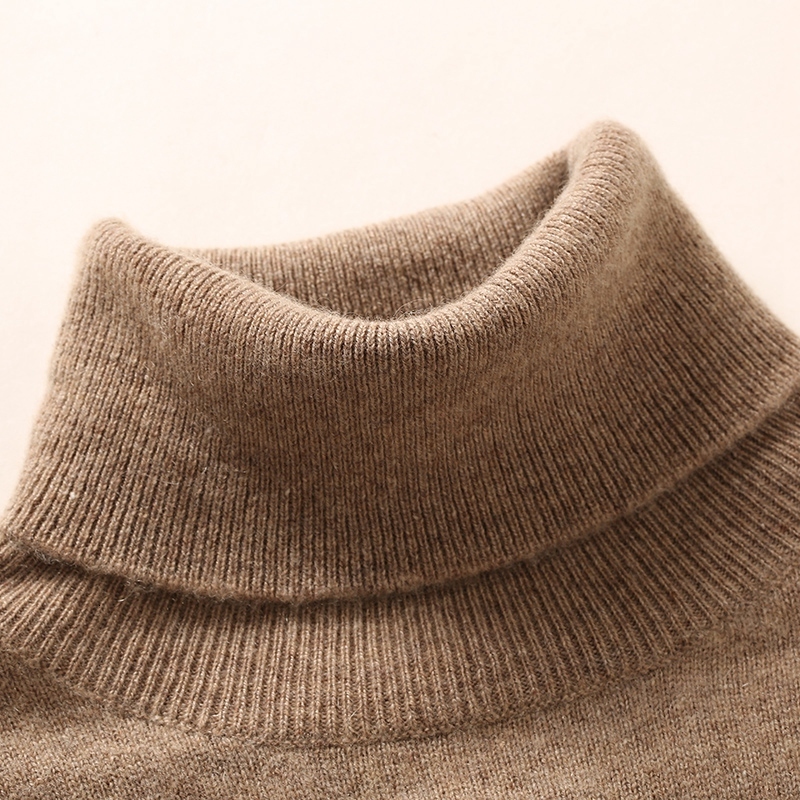 

2021 quality 100% Pure Goat Cashmere Knitting Sweater Colours High Degree Standard Ladies'clothes Tops S1CA, Camel