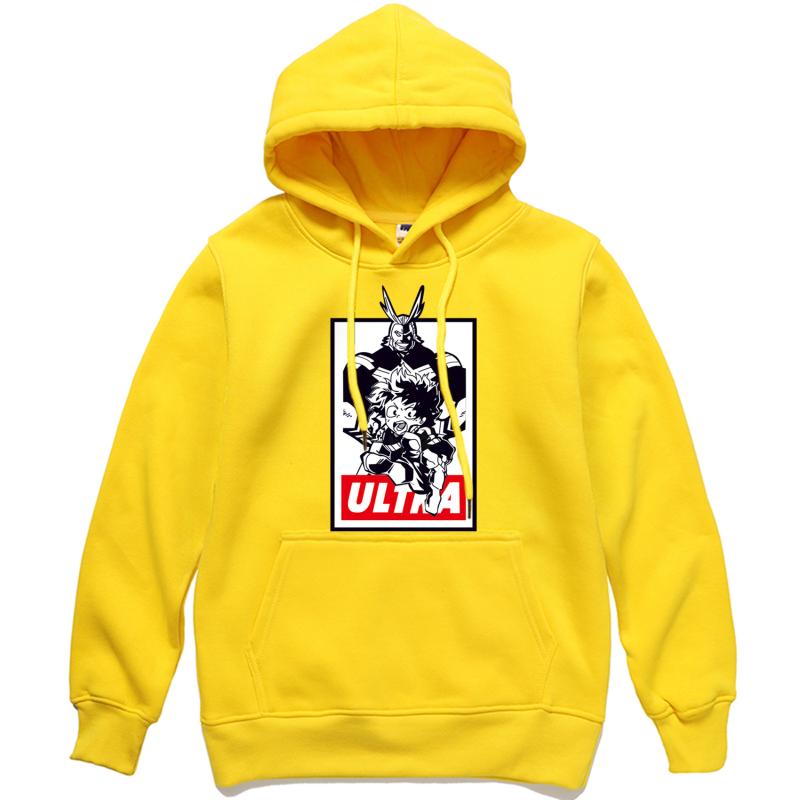 

Men' Hoodies & Sweatshirts 2021 Arrival Men My Hero Academia All Might Midoriya Izuku Pullover Male Hip Hop Streetwear Hoody Hipster Tracks, Red 6