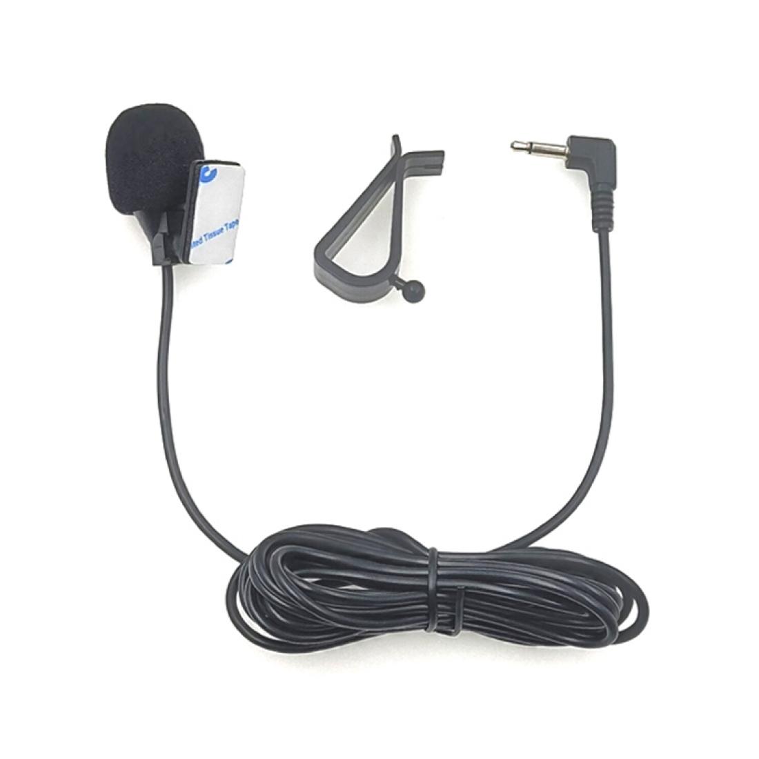 

ZJ015MR Mono 35mm Angle Head Plug Car Navigation DVD External Paste Microphone Length 3m