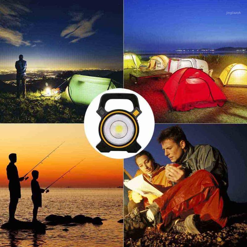 

Newly Portable Solar COB Work Light Solar/USB Rechargeable LED Flood Emergency Lamp for Outdoor Camping DAG-ship1