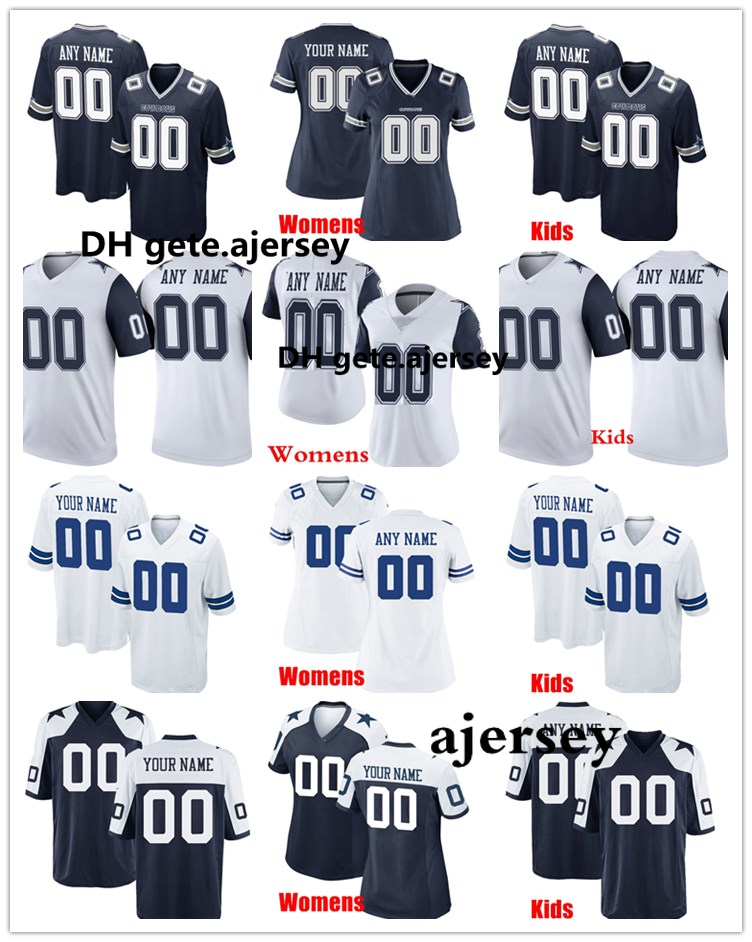 

Customize 2020 Dallas Cowboys nba Mens Womens Kids 13 Michael Gallup 25 Woods Tavon Austin Brown Rod Smith Awuzie Football Jerseys, Black;red