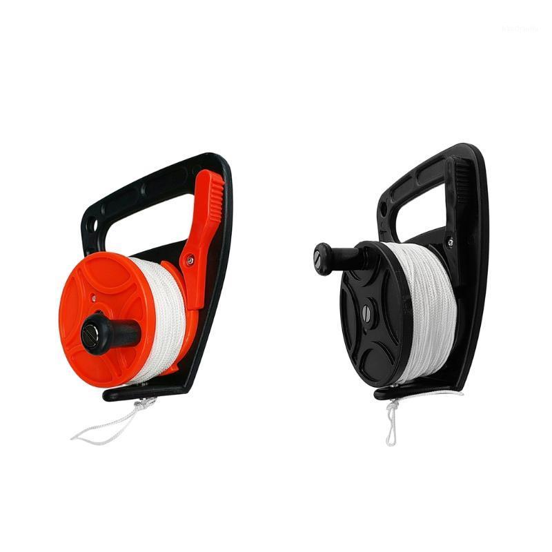 

Scuba Diving Wreck SMB Dive Reel with Handle and 150ft Line Pool Accessories1