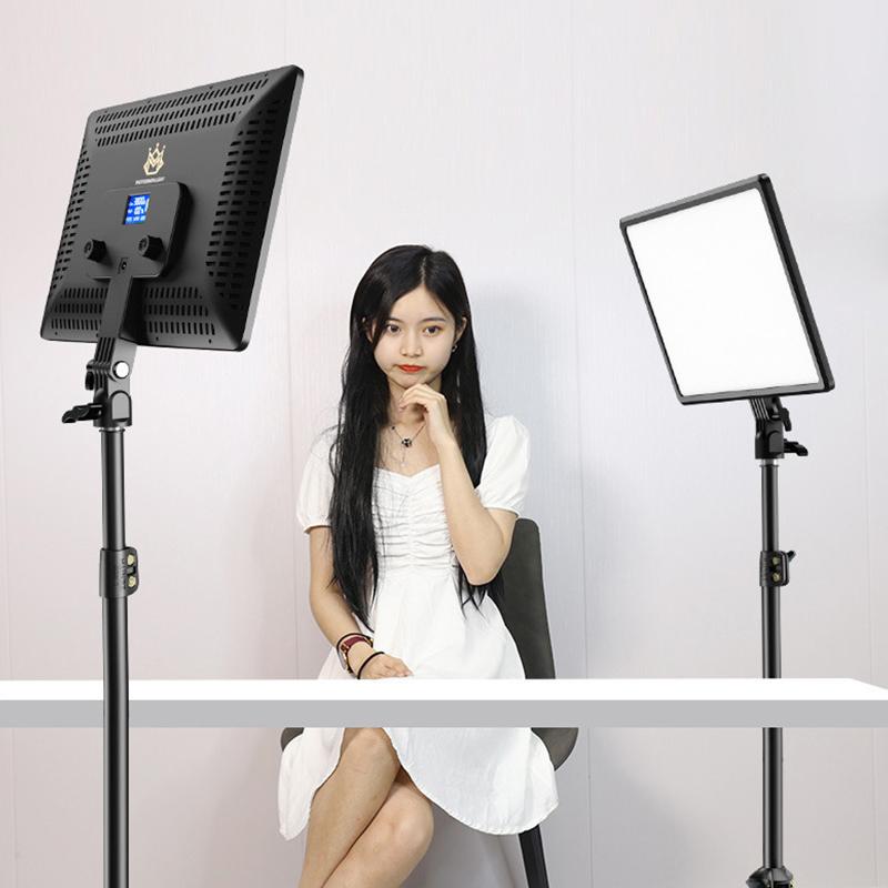 

14inch 10inch LED Video Lighting Panel EU Plug 3200K-6000K Photography Lighting Remote Control For Live Stream Photo Studio Lamp