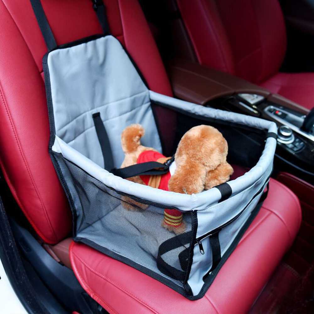 

Outdoor Travel Dog Car Seat Basket Pet Products Folding Waterproof Oxford Cloth Mat Car Safety Non-Slip Pad Puppy Cat Carrier
